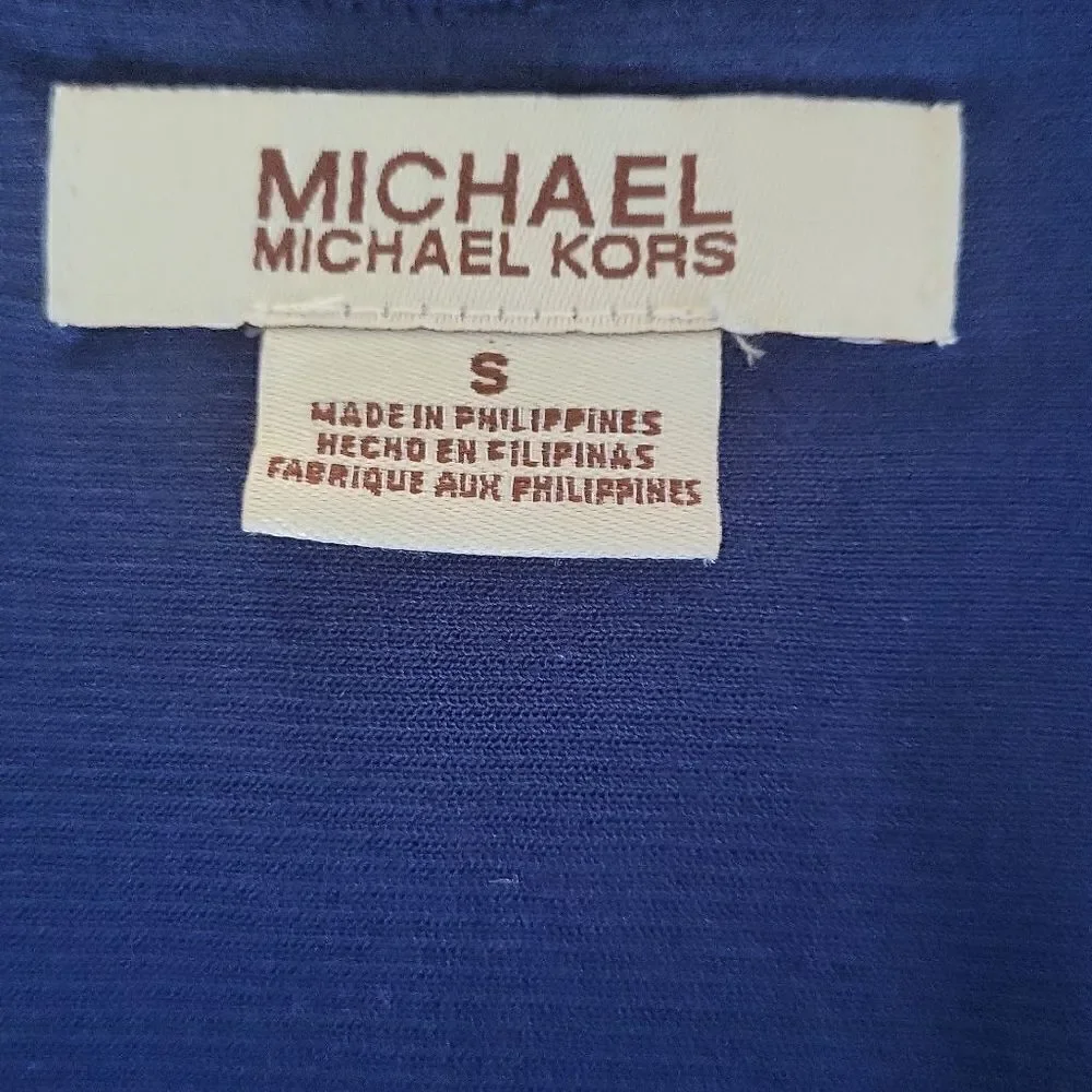 Michael Kors Paisley V-Neck top